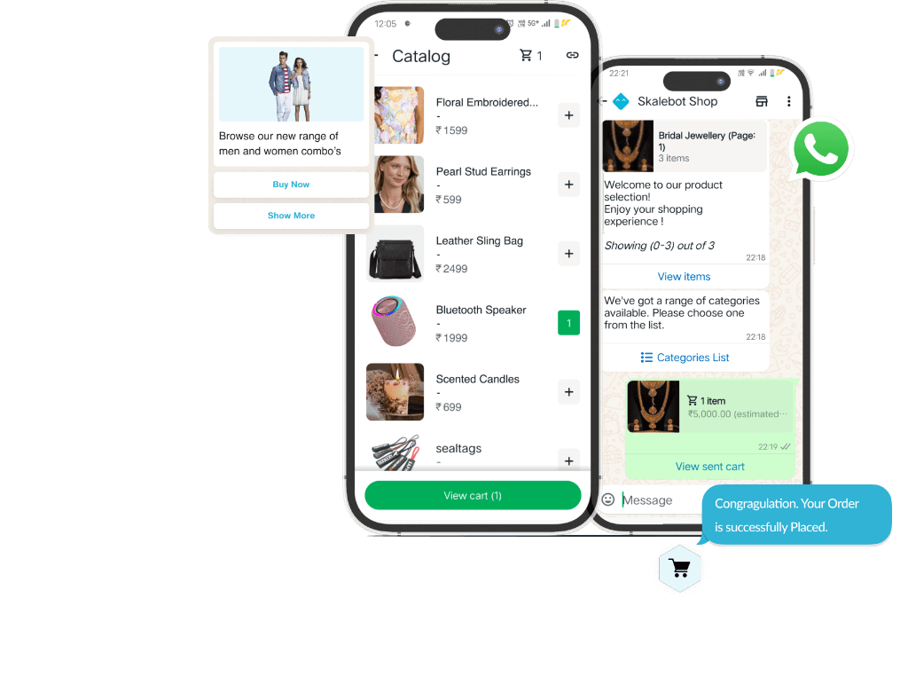 Organized sales chat conversations